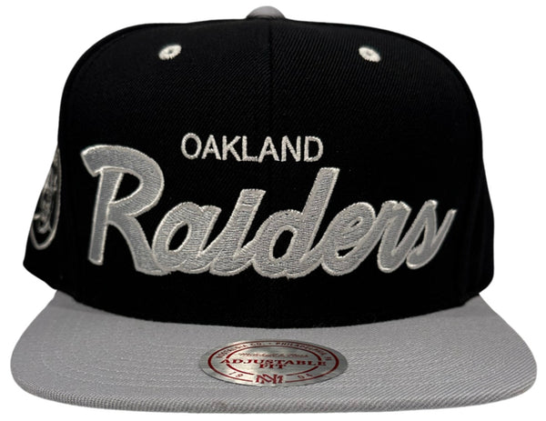 *OAKLAND RAIDERS* snapback hats by Mitchell & Ness **The Vintage Collection**