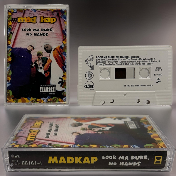 •MADKAP ~ LOOK MA DUKE, NO HANDS• ~1993 OG PRESSING~ (CASSETTE TAPE)