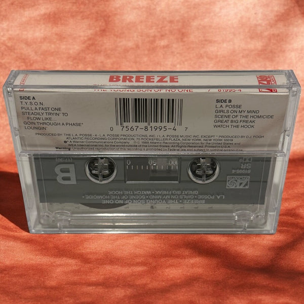 •BREEZE ~ THE YOUNG SON OF NO ONE• ~1989 OG PRESSING~ (CASSETTE TAPE) (2)