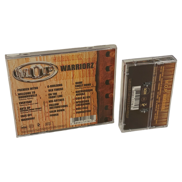 •M.O.P. - WARRIORS• ~2000 OG PRESSINGS~ (CD & CASSETTE TAPE)