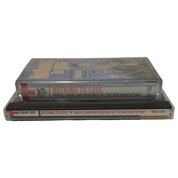 •NOTHING TO LOSE ~ MUSIC FROM AND INSPIRED BY THE MOTION PICTURE• ~1997 OG PRESSINGS~ (CD & SEALED CASSETTE TAPE)