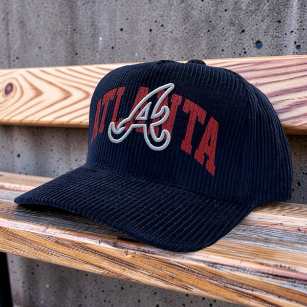 *Atlanta Braves* ~Corduroy~ snapback hat by Mitchell & Ness
