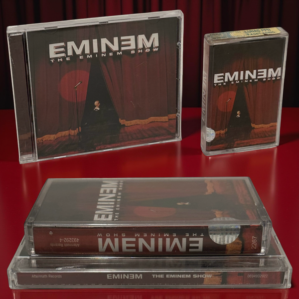 •EMINEM - THE EMINEM SHOW• ~2002 OG PRESSINGS~ (CD & INDONESIAN CASSETTE TAPE)