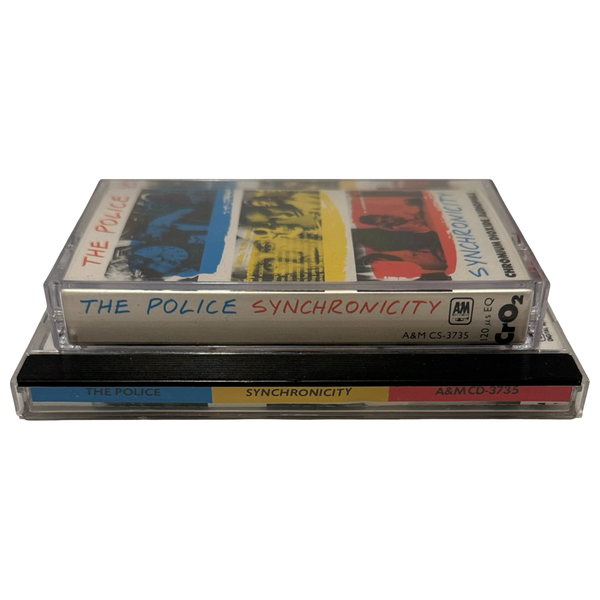 •THE POLICE - SYNCHRONICITY• ~1983 OG CANADIAN REPRESSINGS~ (CD & CASSETTE TAPE)
