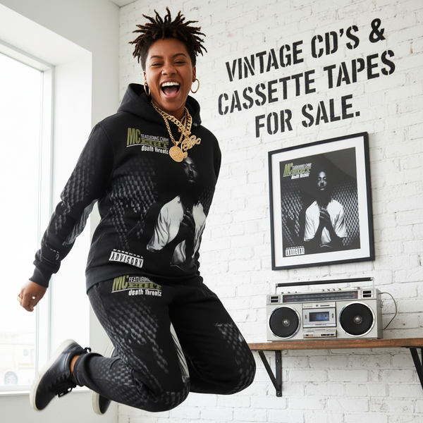 •MC EIHT ~ DEATH THREATZ• ~1996 OG PRESSING~ (CASSETTE TAPE)