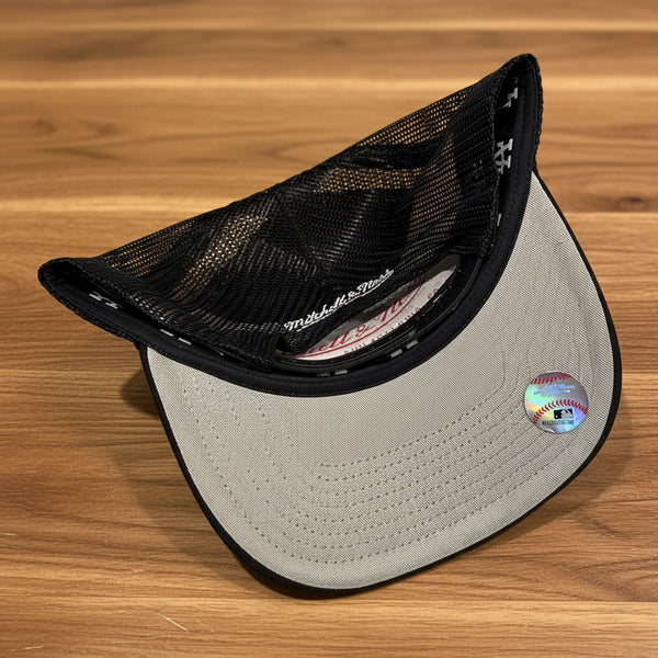 *LOS ANGELES DODGERS* ~Trucker style snapback hats by Mitchell & Ness (mesh back)