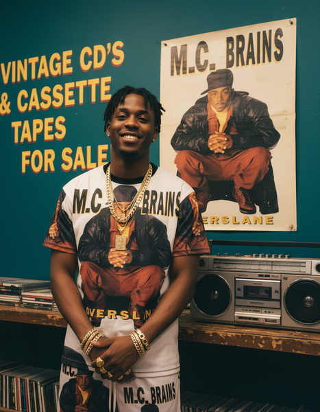 •M.C. BRAINS - LOVERS LANE• ~1992 OG PRESSINGS~ (CD & CASSETTE TAPE)