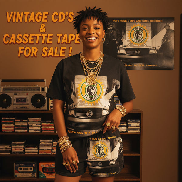 •PETE ROCK & CL SMOOTH ~ MECCA AND THE SOUL BROTHER• ~1992 OG CANADIAN PRESSING~ (CASSETTE TAPE)