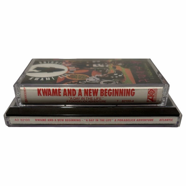 •KWAME AND A NEW BEGINNING - “A DAY IN THE LIFE” A POKADELIC ADVENTURE• ~1990 OG PRESSINGS~ (CD & CASSETTE TAPE)