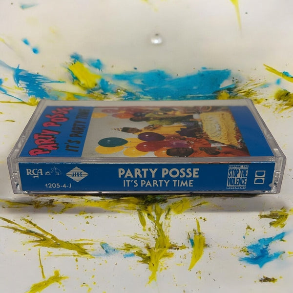 •PARTY POSSE - IT’S PARTY TIME• ~1989 OG PRESSING~ (CASSETTE TAPE)