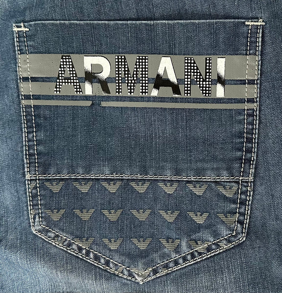 *ARMANI EMPORIO* DENIM FOR MEN (38” X 30”)