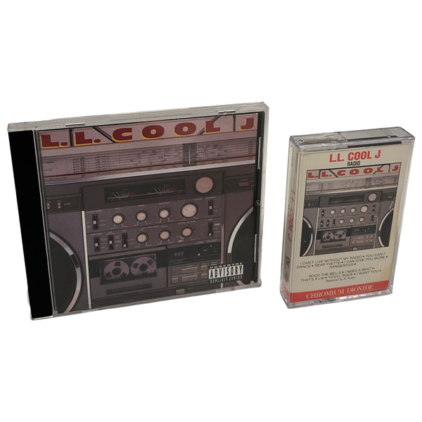 •L.L. COOL J - RADIO• ~1985 OG PRESSINGS~ (CD & CASSETTE TAPE)