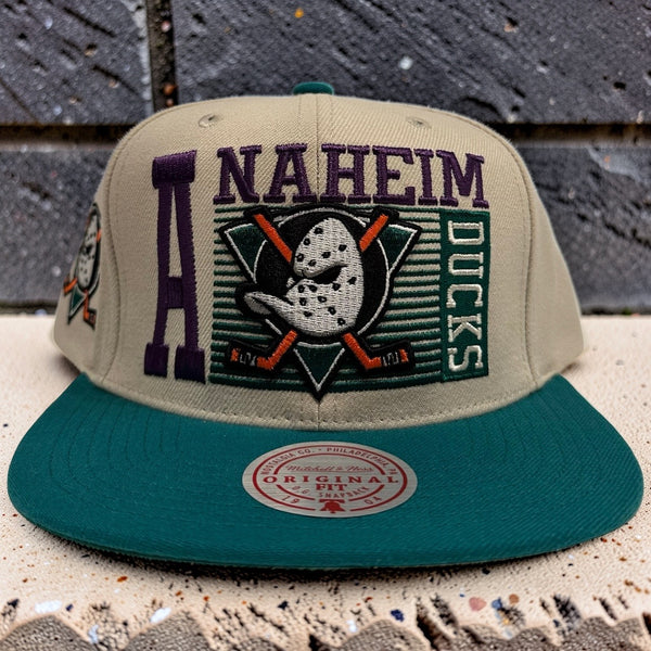 *ANAHEIM MIGHTY DUCKS* 
Snapback Hats by Mitchell & Ness