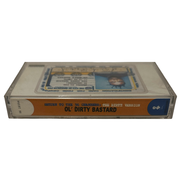 •OL’ DIRTY BASTARD - RETURN TO THE 36 CHAMBERS THE DIRTY VERSION• ~1995 OG PRESSINGS~ (CD & CASSETTE TAPE)