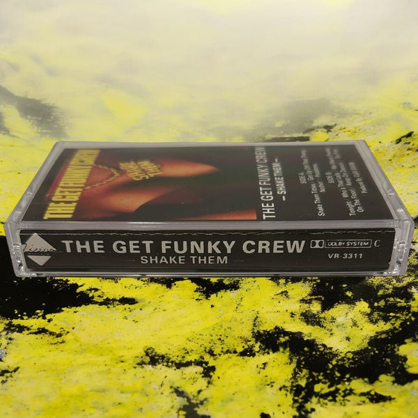 •THE GET FUNKY CREW - SHAKE THEM• ~1989 OG PRESSING~ (CASSETTE TAPE)