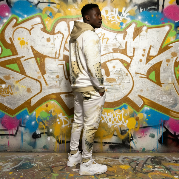 •CROOKS & CASTLES• JOGGER SWEATSUITS (FLEECY SOFT LINED) (1 of 1 Sample)