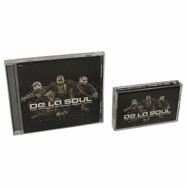•DE LA SOUL - ART OFFICIAL INTELLIGENCE ///:MOSAIC THUMP• ~2000 OG PRESSINGS~ (CD & CASSETTE TAPE)