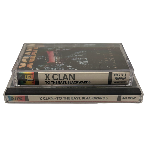 •X-CLAN - TO THE EAST, BLACKWARDS• ~1990 OG PRESSING~ (CD & CASSETTE TAPE)