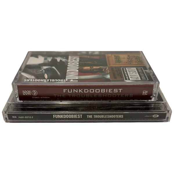 •FUNKDOOBIEST - THE TROUBLE SHOOTERS• ~1997 OG PRESSINGS~ (CD & CASSETTE TAPE)