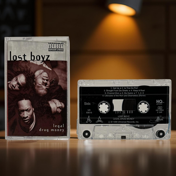 •LOST BOYZ - LEGAL DRUG MONEY• ~1996 OG PRESSING~ (CASSETTE TAPE)