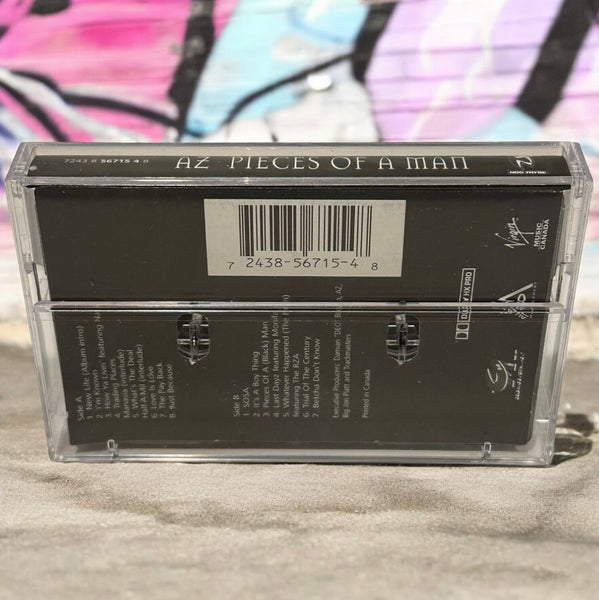 •AZ - PIECES OF A MAN• ~1998 OG CANADIAN PRESSING~ (CASSETTE TAPE)