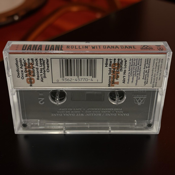 •DANA DANE ~ ROLLIN’ WIT DANA DANE• ~1995 OG PRESSING~ (CASSETTE TAPE)