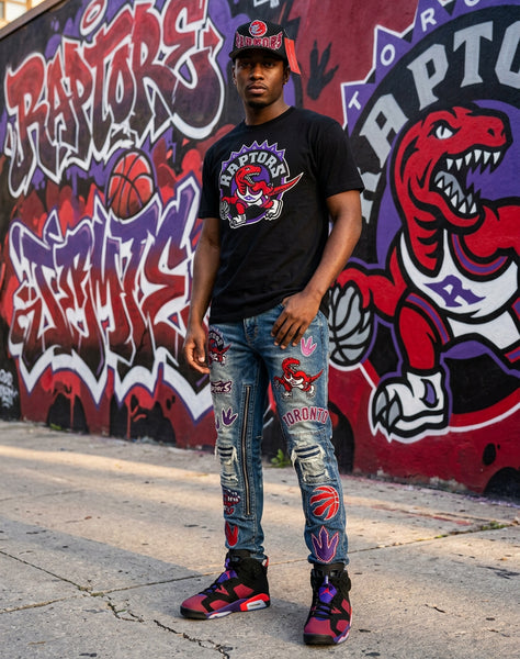 *TORONTO RAPTORS* Snapback Hats by Michell and Ness (Pro Crown Fit)
