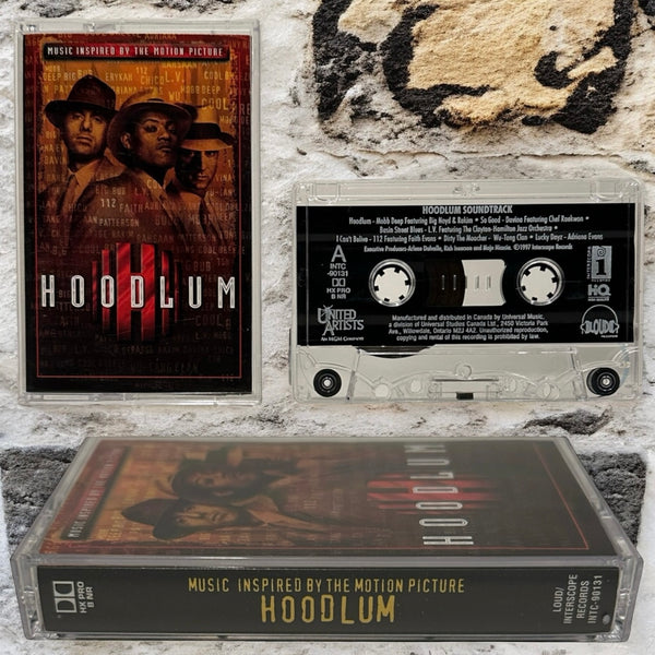 •HOODLUM - MUSIC INSPIRED BY THE MOTION PICTURE• ~1997 OG PRESSING~ (CASSETTE TAPE)
