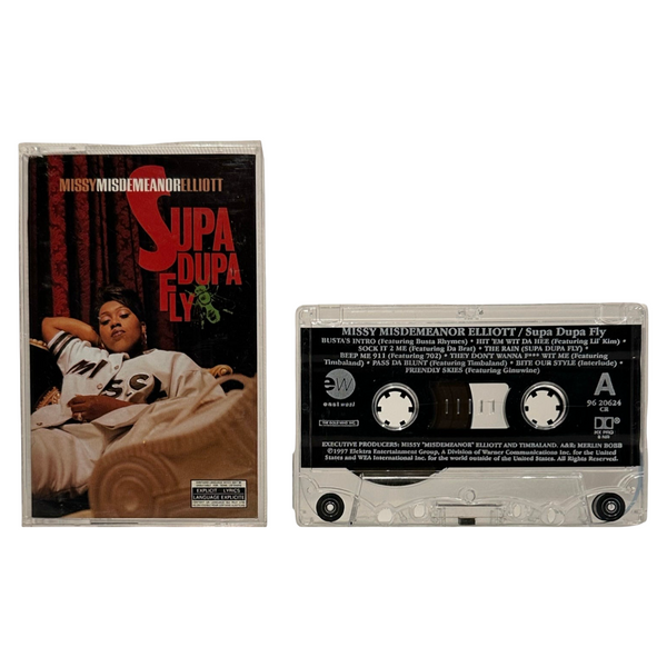 •MISSY MISDEMEANOR ELLIOTT - SUPA DUPA FLY• ~1997 OG PRESSINGS~ (CD & CASSETTE TAPE)
