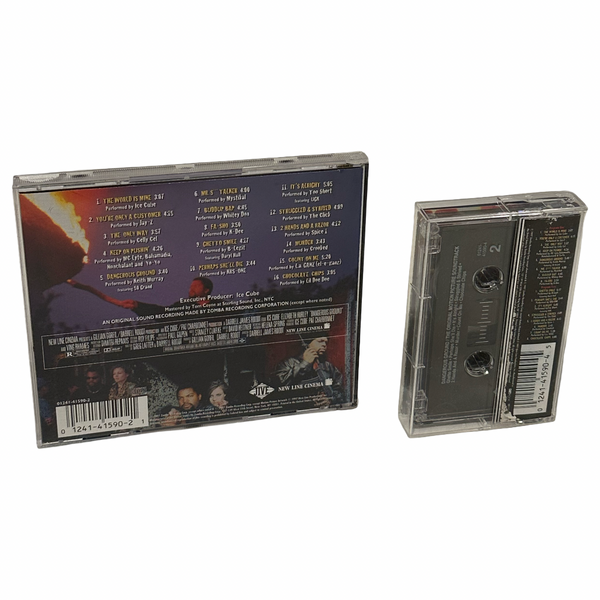 •DANGEROUS GROUND - MUSIC FROM THE ORIGINAL MOTION PICTURE SOUNDTRACK• ~1997 ORIGINAL PRESSINGS~ (CD & CASSETTE TAPE)