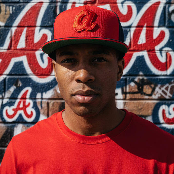 *ATLANTA BRAVES* Original Fit Snapback Hats by Mitchell & Ness