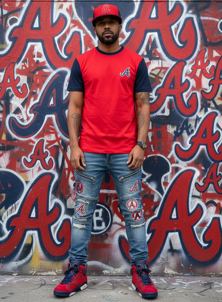 *ATLANTA BRAVES* Original Fit Snapback Hats by Mitchell & Ness