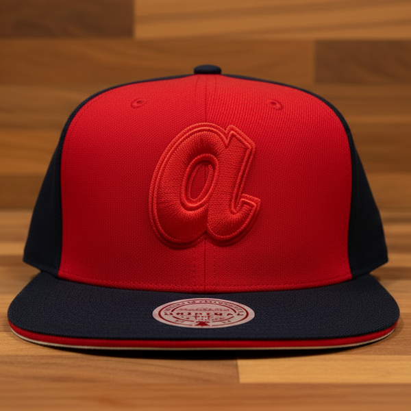 *ATLANTA BRAVES* Original Fit Snapback Hats by Mitchell & Ness