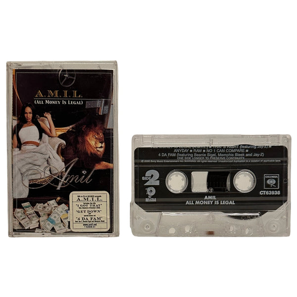 •AMIL - ALL MONEY IS LEGAL• ~2000 OG PRESSINGS~ (CD & CASSETTE TAPE)