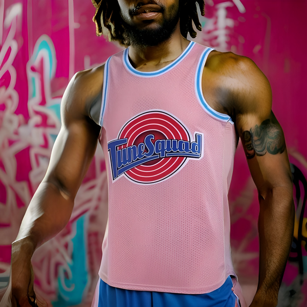 ^TUNE SQUAD 23^ Basketball Jerseys (Stitched Logos & Numbers)