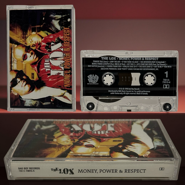•THE LOX - MONEY, POWER & RESPECT• ~1998 OG PRESSINGS~ (CASSETTE TAPE)