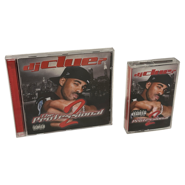 •DJ CLUE -THE PROFESSIONAL 2• ~2001 OG PRESSINGS~ (CD & CASSETTE TAPE)