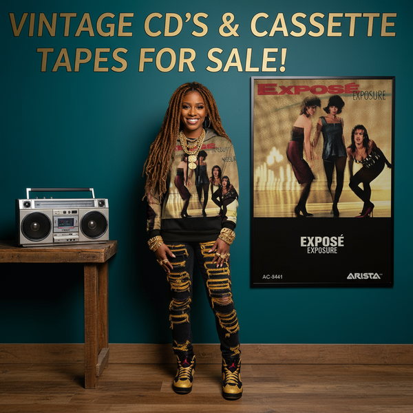 •EXPOSE - EXPOSURE• ~1987 OG CANADIAN PRESSING~ (CASSETTE TAPE) (BLACK SHELL)