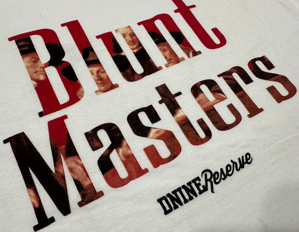 *DNINE RESERVE* (WHITE) ~BLUNT MASTERS~ SHORT SLEEVE T-SHIRTS