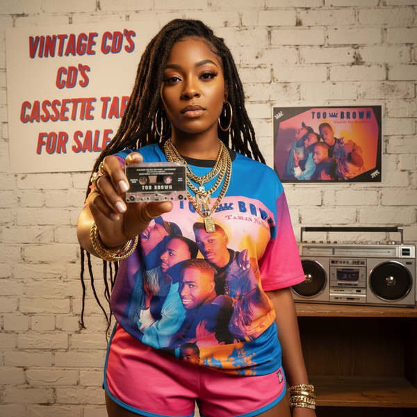 •TOO BROWN - TAKIN’ NO SHORTS• ~1989 HTF OG PRESSING~ (CASSETTE TAPE)
