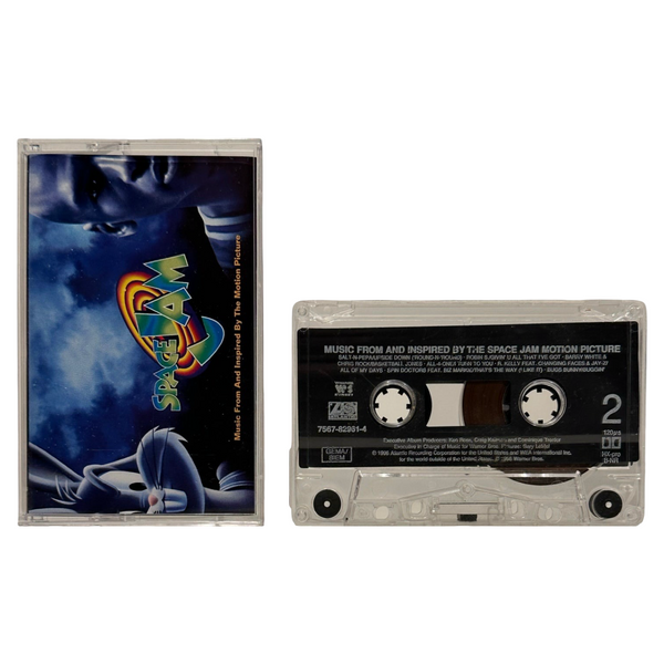 •SPACE JAM - MUSIC FRIM AND INSPIRED BY THE MOTION PICTURE• ~1996 OG PRESSINGS~ (CD & CASSETTE TAPE)