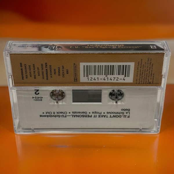 •FU-SCHNICKENS ~ F.U. “DON’T TAKE IT PERSONAL”• ~1992 OG PRESSING~ (CASSETTE TAPE) (2)