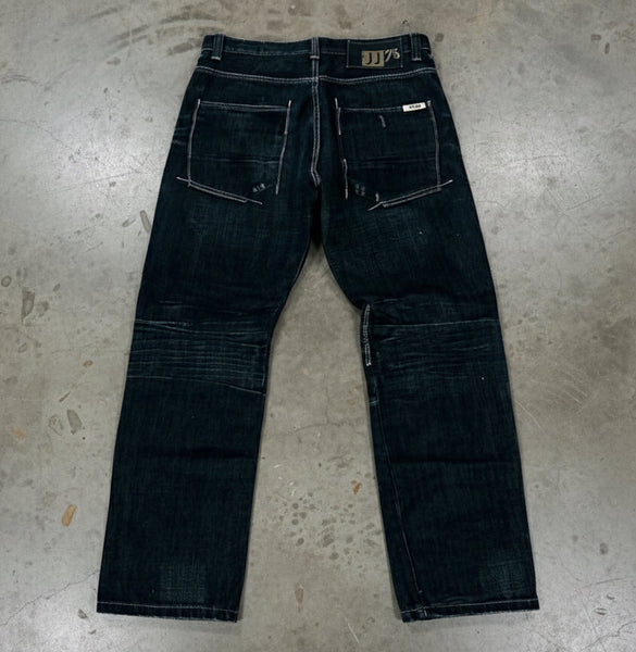 *Jack & Jones* •Heavy Denim Jeans• (29” X 32”) (DARK NAVY)