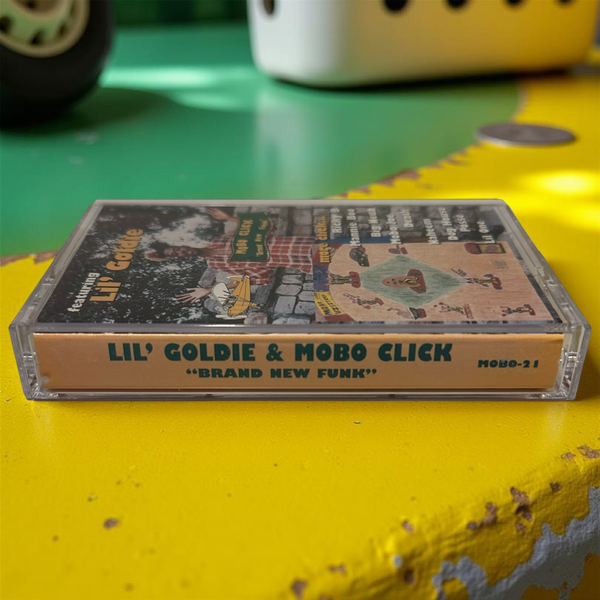 •LIL’ GOLDIE & MOBO CLICK ~ “BRAND NEW FUNK”• ~1996 OG PRESSING~ (CASSETTE TAPE)