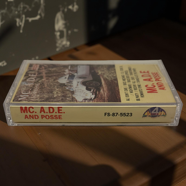 •MC. - A.D.E. AND POSSE - JUST SUMTHIN TO DO• ~1987 OG PRESSING~ (CASSETTE TAPE)