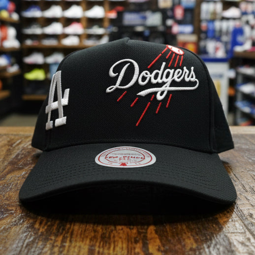 *Los Angeles Dodgers* ~Curved Beak SnapBack Hats by Mitchell & Ness~