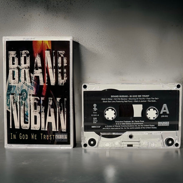 •BRAND NUBIAN - IN GOD WE TRUST• ~1992 OG PRESSING~ (CASSETTE TAPE) (2)
