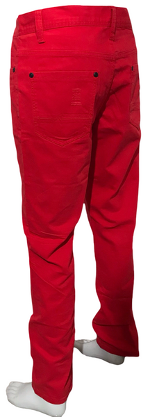 ^SOUTHPOLE^ (RED) RIPPED DENIM FOR MEN (34'' x 32'')