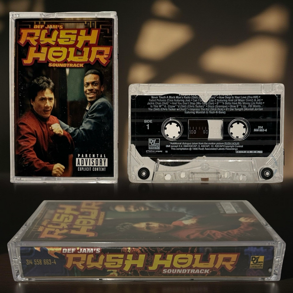 •RUSH HOUR - SOUNDTRACK• ~1998 OG PRESSING~ (CASSETTE TAPE)