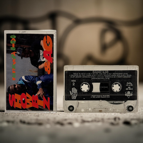 •SHOWBIZ & A.G. - RUNAWAY SLAVE• ~1992 OG PRESSING~ (CASSETTE TAPE)
